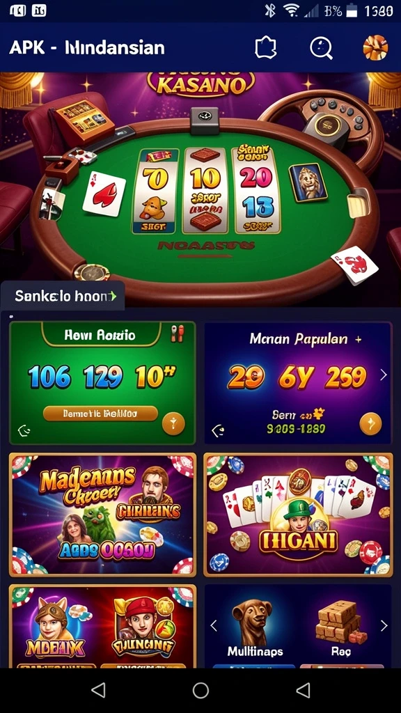 Level yang semakin sulit dan menantang.