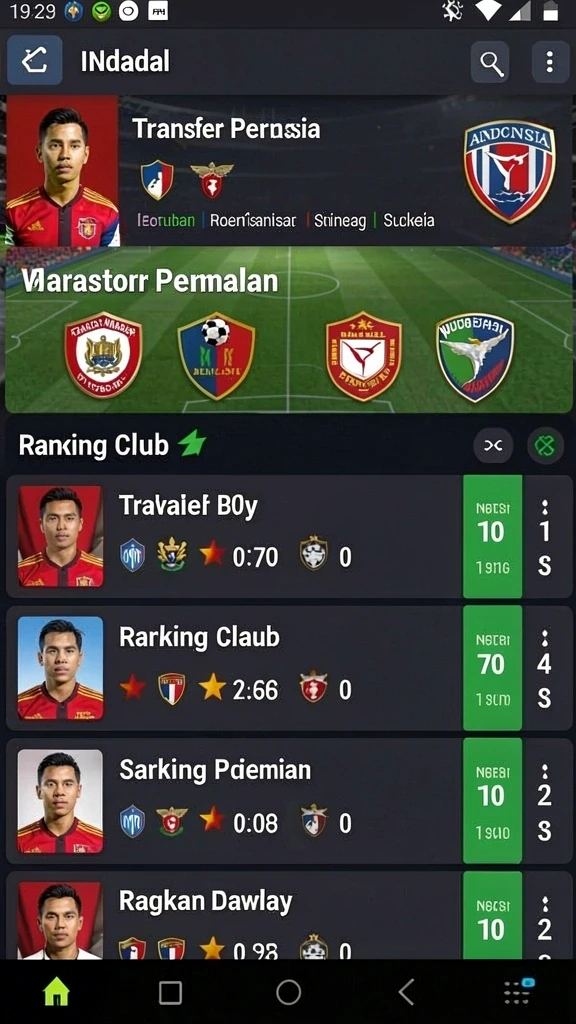 Karakter dengan desain unik dan kreatif.