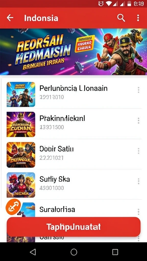 Tampilan antarmuka yang menarik dan mudah digunakan.