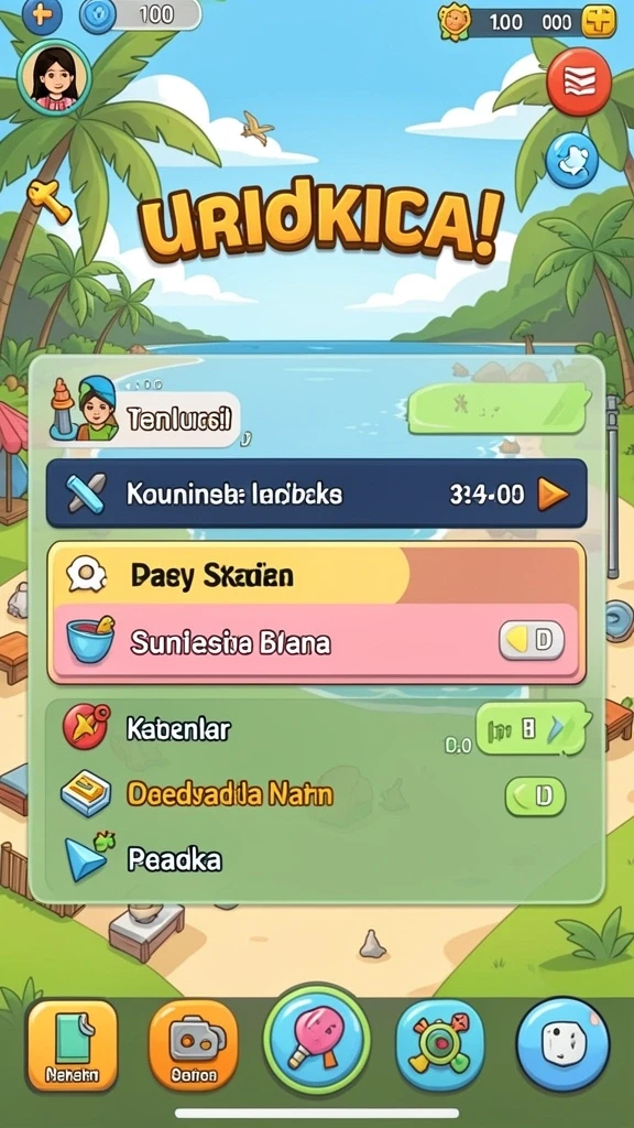 Tampilan antarmuka yang menarik dan mudah dipahami.