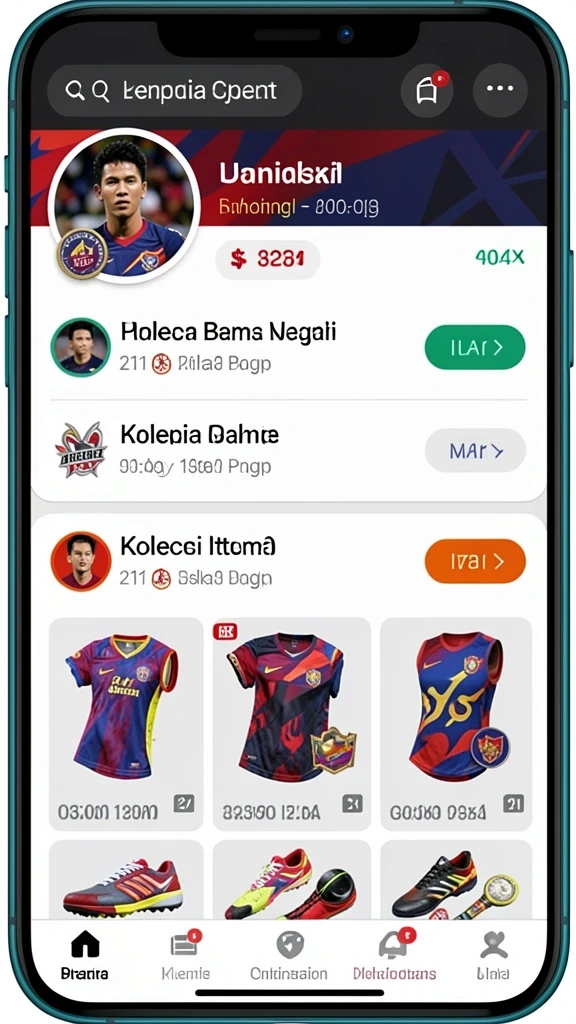 Tampilan antarmuka yang atraktif dan mudah dinavigasi.
