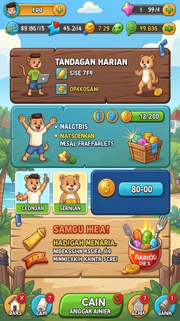 Tangkapan layar menampilkan grafik permainan yang menakjubkan.