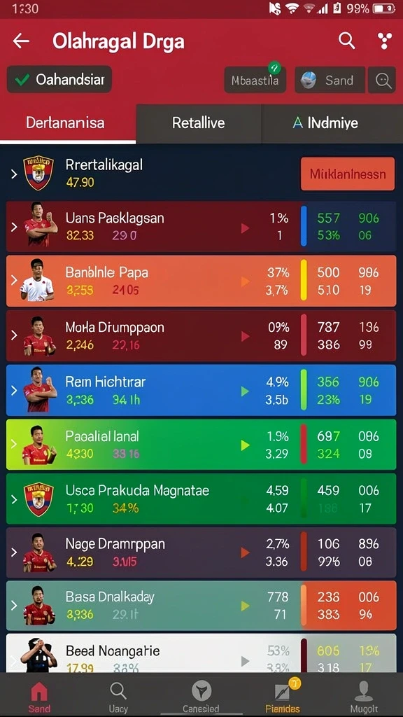 Screenshot menunjukkan tampilan antarmuka yang sederhana dan menarik.