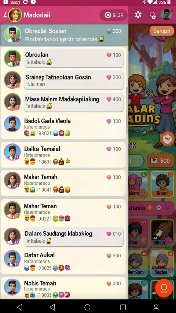 Level penuh warna dan tantangan menanti.