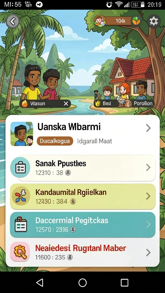Tampilan antarmuka pengguna yang ramah dan mudah dinavigasi.