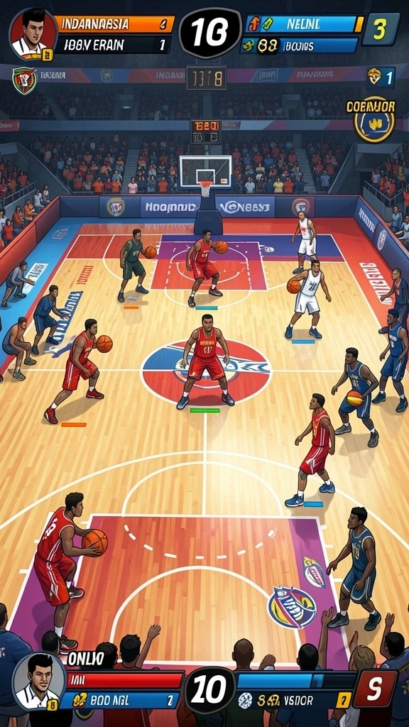 Screenshot gameplay yang menunjukkan aksi seru dalam permainan.