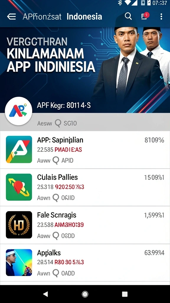 Screenshot menunjukkan salah satu level menantang dalam HARTASPIN.