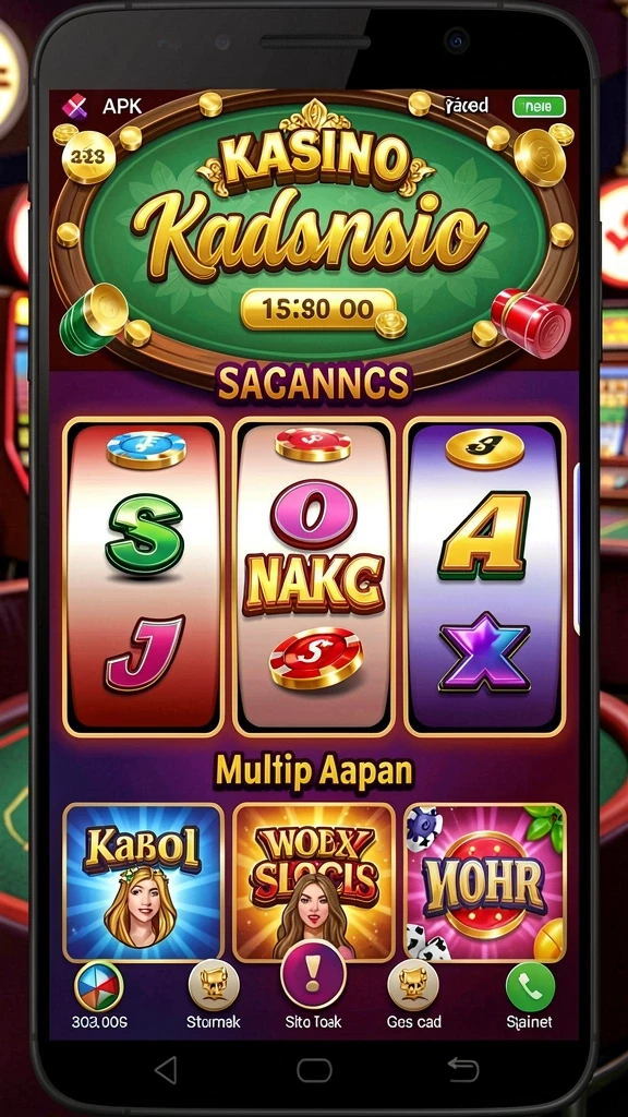 Screenshot menggambarkan fitur bonus yang menguntungkan.