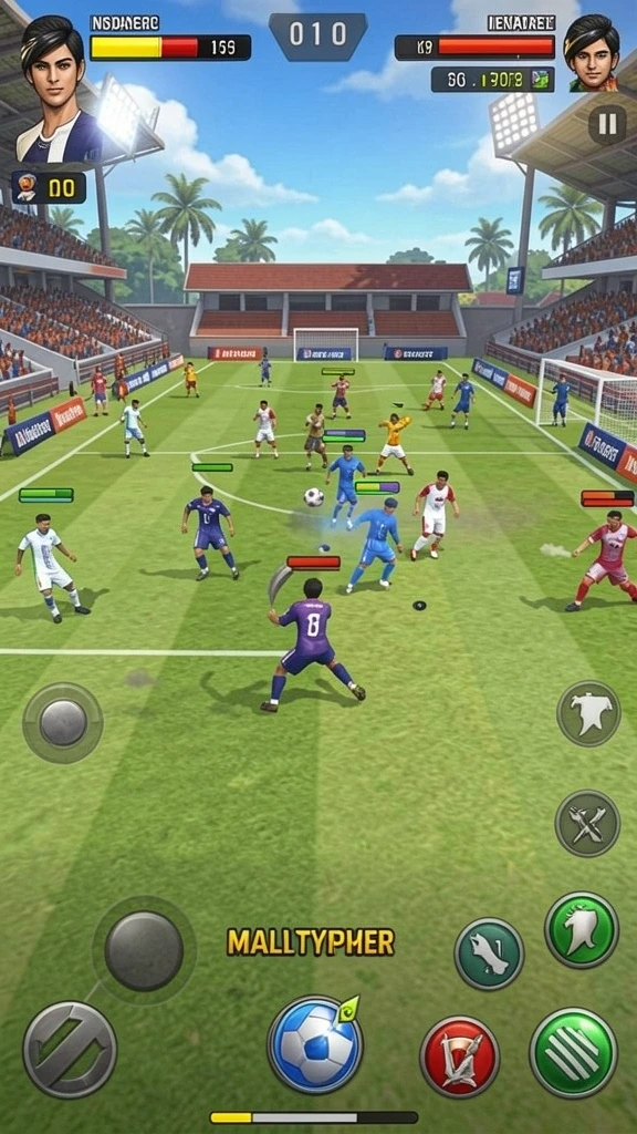 Tangkapan layar misi menarik dengan tantangan yang seru.