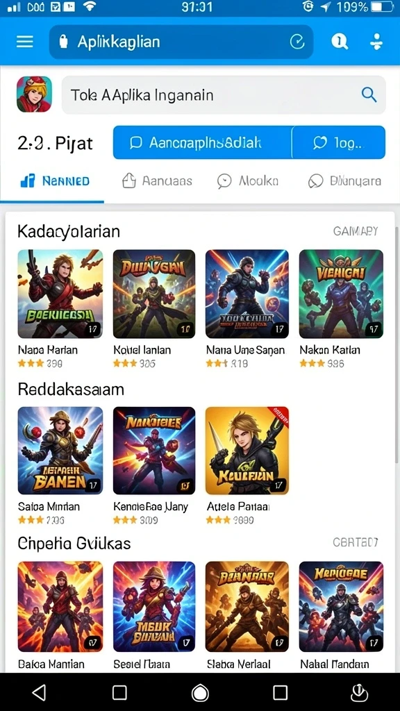 Bersemi berbagai pilihan permainan menarik untuk semua pemain.