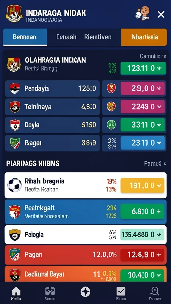 Tampilan menarik dari menu utama aplikasi JACKPOT168.