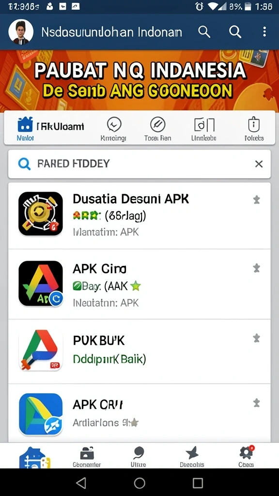 Tampilan antarmuka yang bersih dan menarik.
