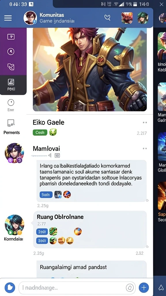 Tampilan antarmuka yang menarik dan mudah dinavigasi.