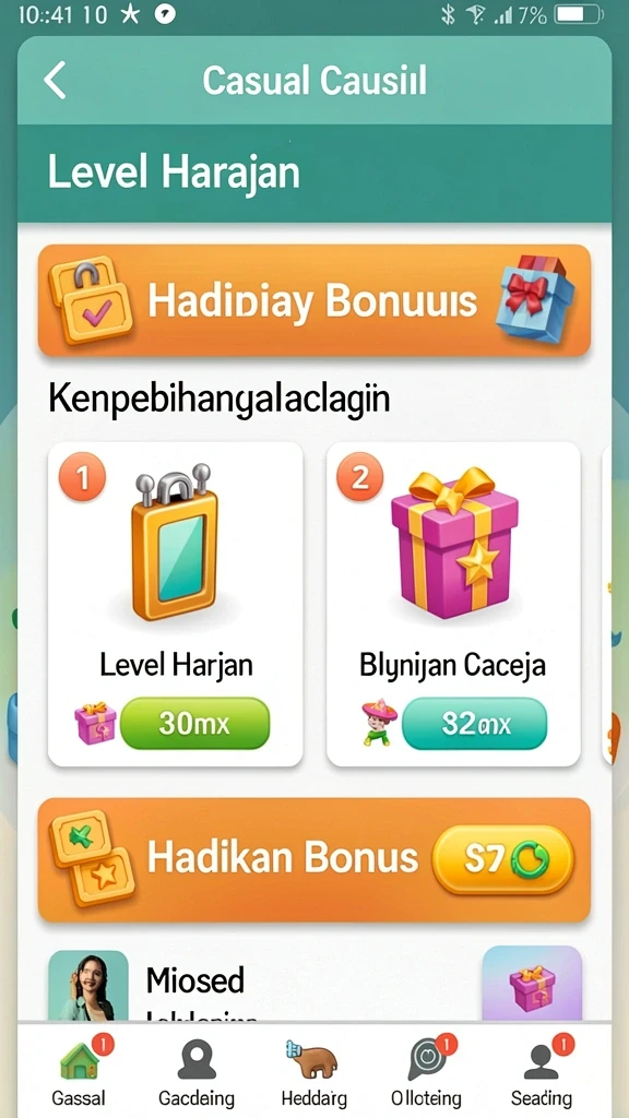 Pengalaman bermain yang imersif dan seru.