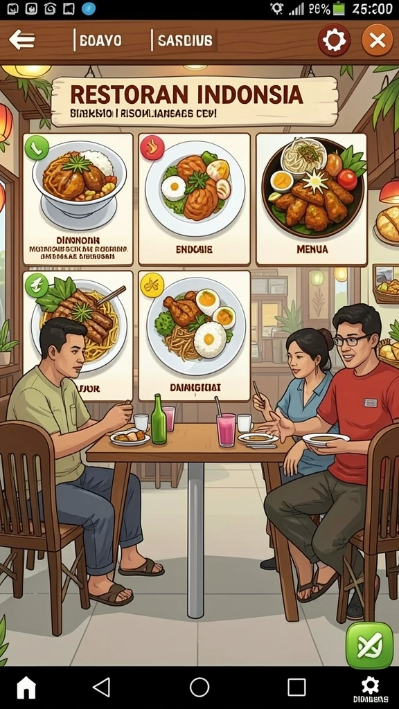 Tampilan antarmuka yang menarik dan mudah dinavigasi.