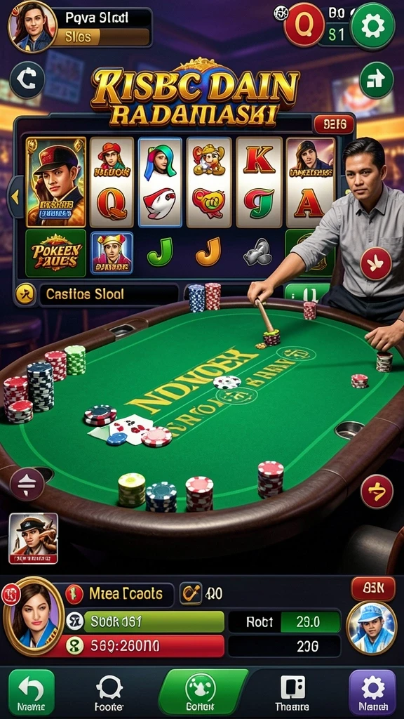 Tampilan awal yang menarik dan user-friendly.