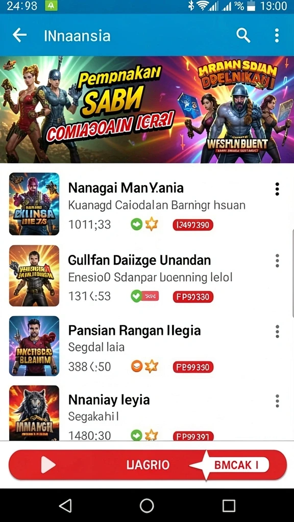 Berbagai level menarik dengan tantangan unik.