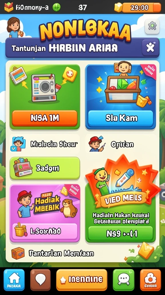 Tangkapan layar memperlihatkan mode multiplayer yang seru dengan teman.