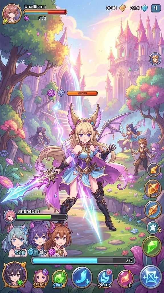 Screenshot dari mode multiplayer yang seru.