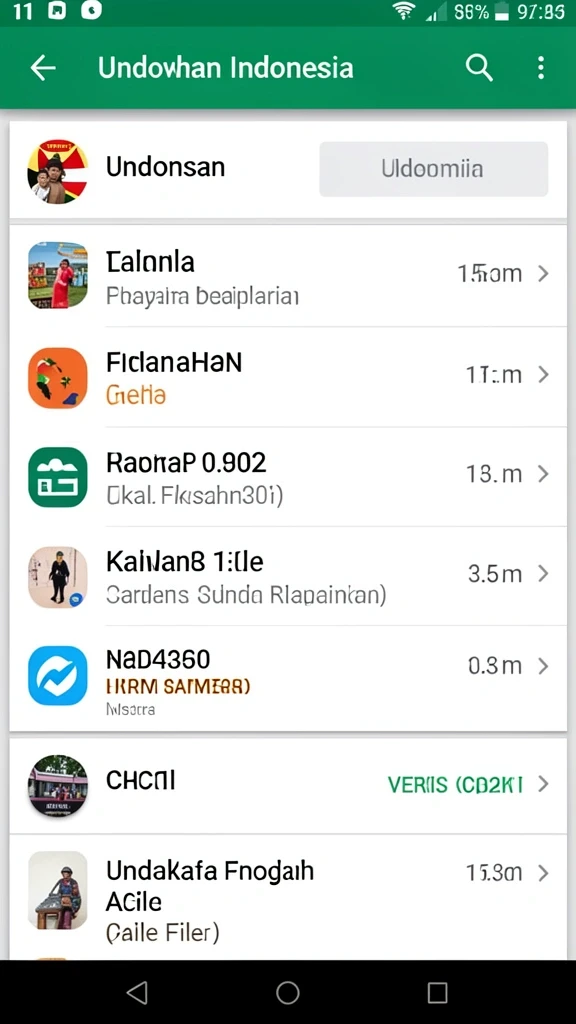 Pengaturan karakter yang mendetail dan beragam.