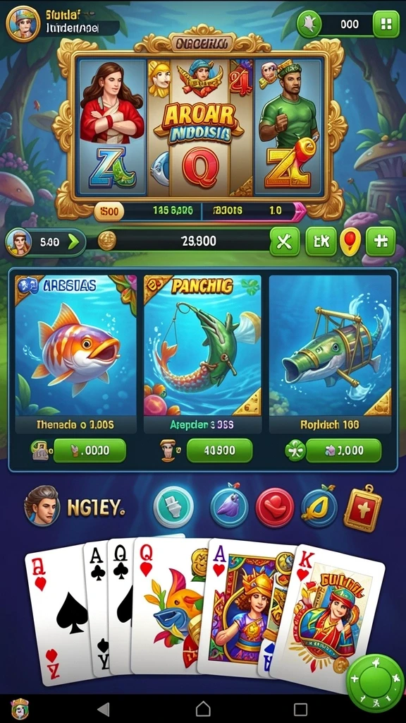 Tangkapan layar pertarungan seru di dalam game.