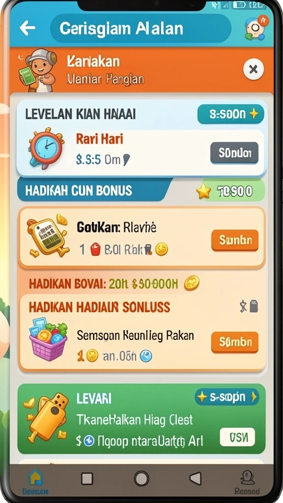 Tampilan antarmuka yang sederhana dan mudah dinavigasi.