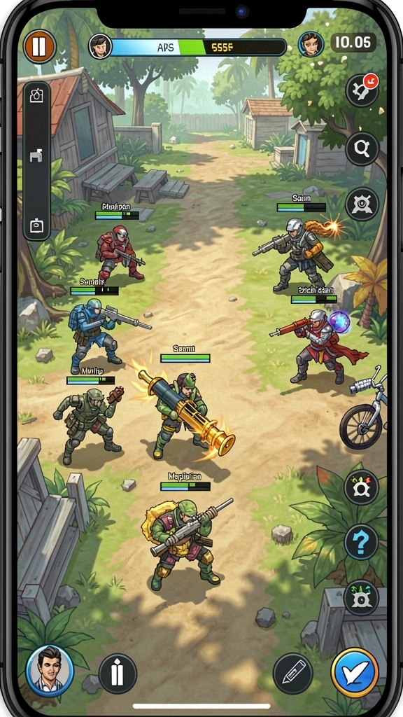 Mode multiplayer yang penuh kompetisi dan keseruan.