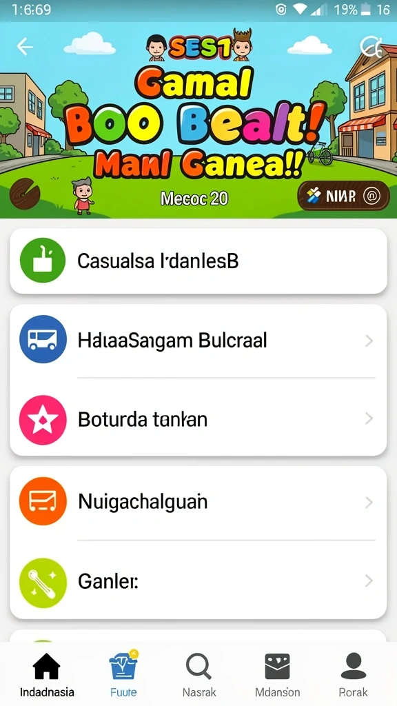 Karakter yang dapat dikustomisasi untuk pengalaman lebih personal.