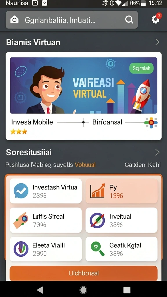 Tampilan antarmuka yang intuitif dan ramah pengguna.