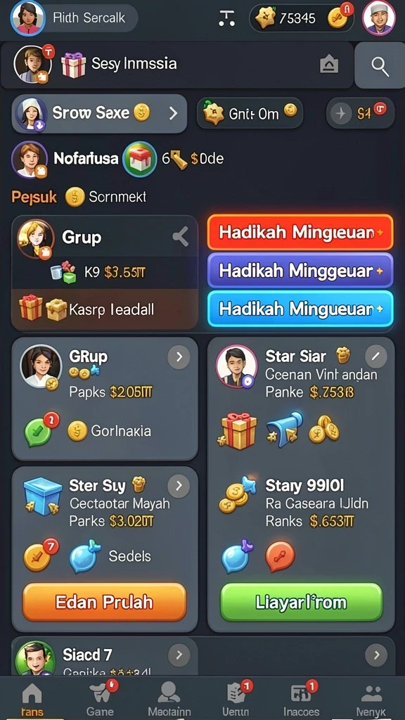 Pengalaman multiplayer yang seru dan kompetitif.