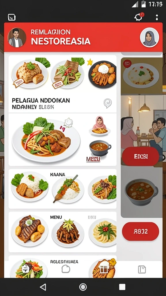 Berbagai tema slot yang tersedia untuk dipilih.