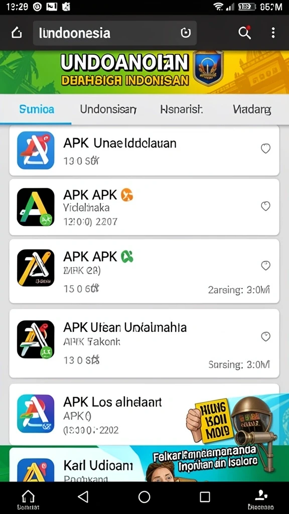 Tampilan antarmuka yang menarik dan intuitif.