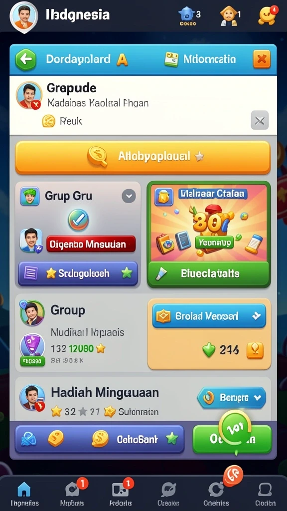 Tampilan game slot yang menarik dan interaktif.