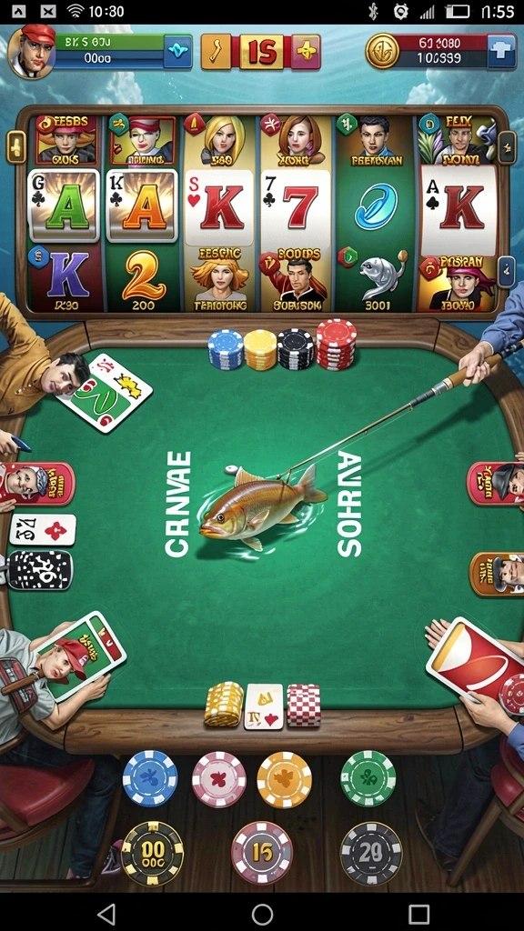 Tangkapan layar dari level baru yang menantang dan menarik.