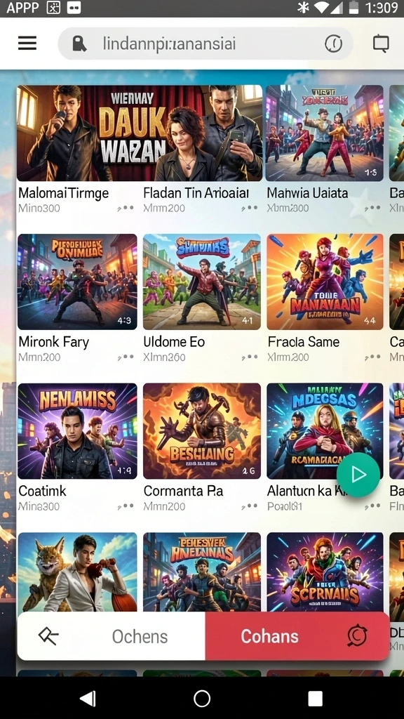Tangkapan layar menampilkan level baru yang menantang.