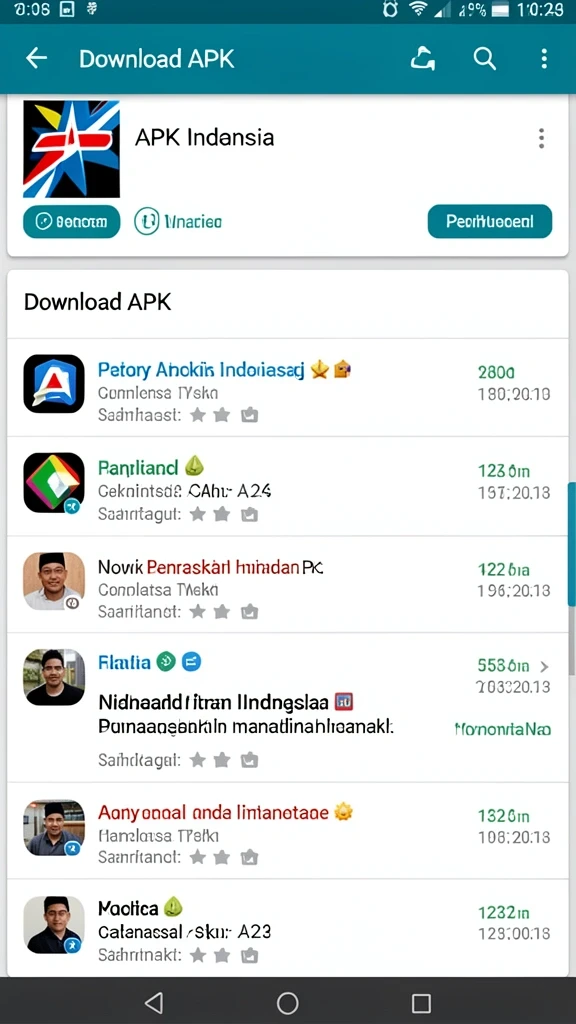 Tampilan antarmuka pengguna yang menarik.